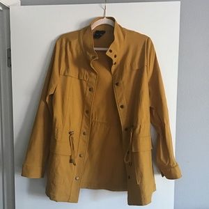 Women's Mustard Utility Jacket